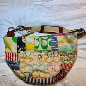 Coach “Marie Patchwork” Handbag